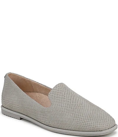 Vionic Willa 2.0 Embossed Suede Slip On Loafers