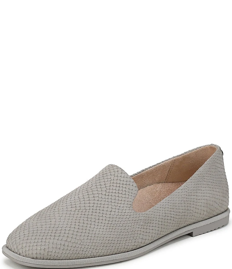 Vionic Willa 2.0 Embossed Suede Slip On Loafers
