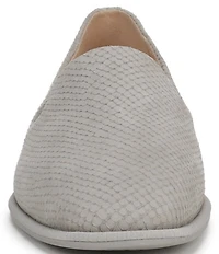 Vionic Willa 2.0 Embossed Suede Slip On Loafers