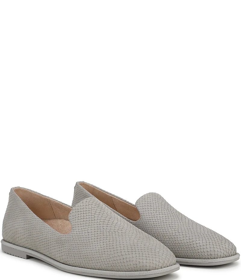 Vionic Willa 2.0 Embossed Suede Slip On Loafers