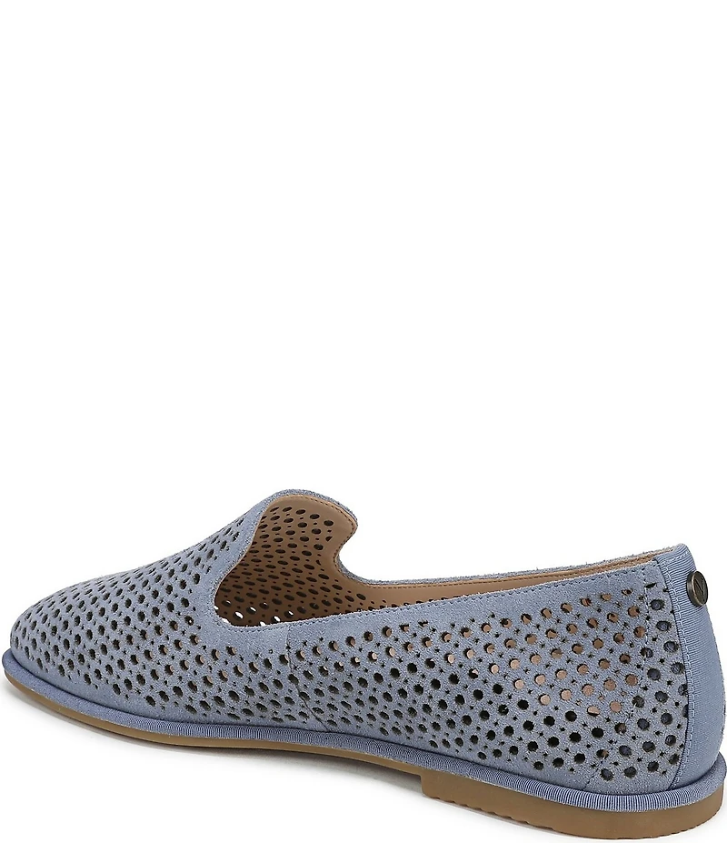 Vionic Willa 2.0 Perforated Suede Slip On Loafers