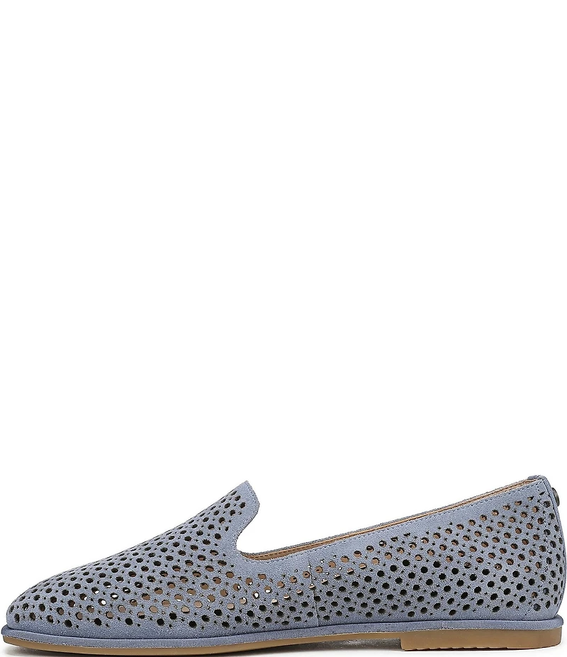 Vionic Willa 2.0 Perforated Suede Slip On Loafers