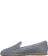 Vionic Willa 2.0 Perforated Suede Slip On Loafers
