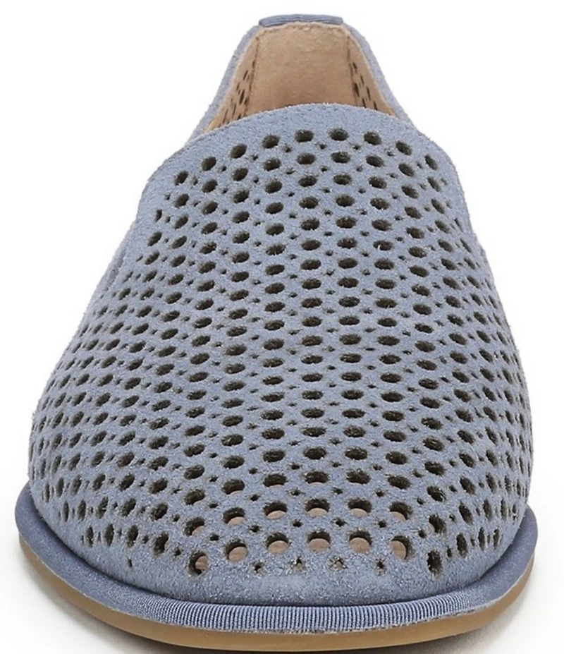 Vionic Willa 2.0 Perforated Suede Slip On Loafers