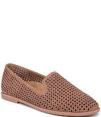 Vionic Willa 2.0 Perforated Suede Slip On Loafers