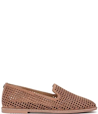 Vionic Willa 2.0 Perforated Suede Slip On Loafers