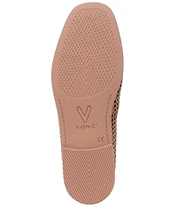 Vionic Willa 2.0 Perforated Suede Slip On Loafers