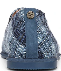Vionic Willa 2.0 Stripe Jacquard Slip On Loafers