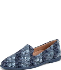 Vionic Willa 2.0 Stripe Jacquard Slip On Loafers