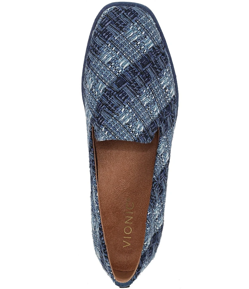 Vionic Willa 2.0 Stripe Jacquard Slip On Loafers