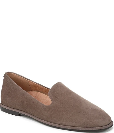 Vionic Willa 2.0 Suede Slip On Flat Loafers