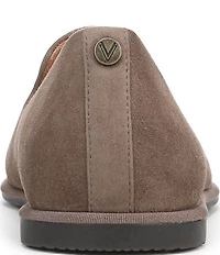 Vionic Willa 2.0 Suede Slip On Flat Loafers