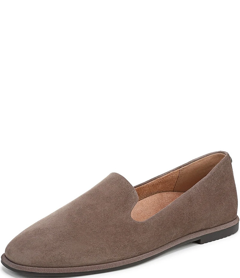 Vionic Willa 2.0 Suede Slip On Flat Loafers