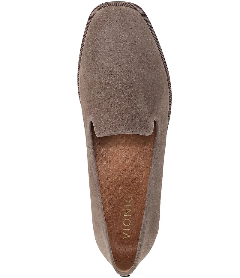 Vionic Willa 2.0 Suede Slip On Flat Loafers