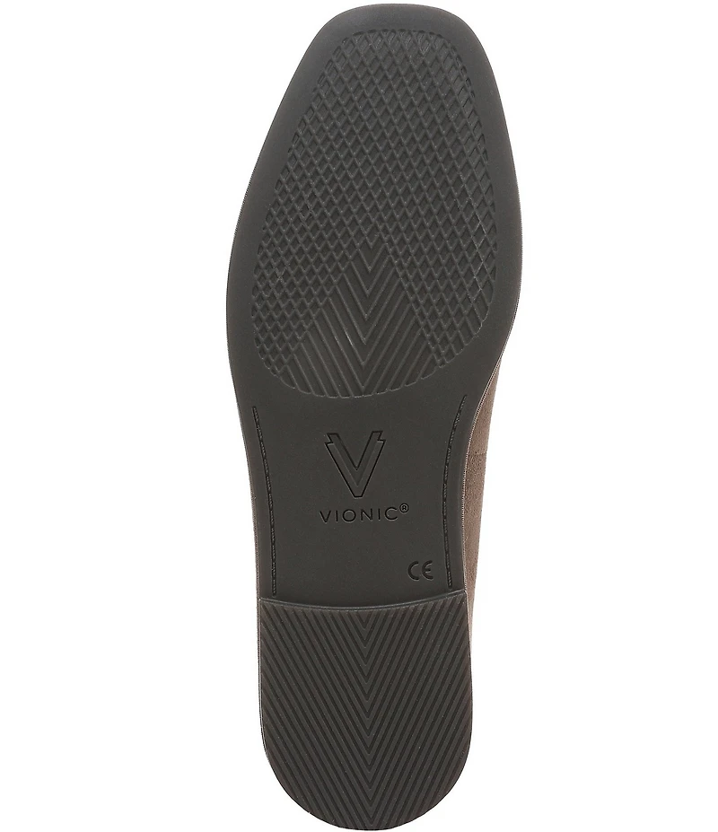 Vionic Willa 2.0 Suede Slip On Flat Loafers