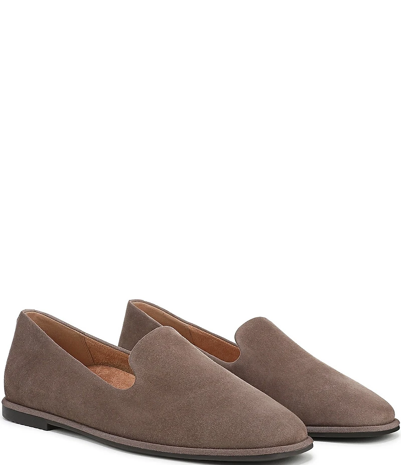 Vionic Willa 2.0 Suede Slip On Flat Loafers
