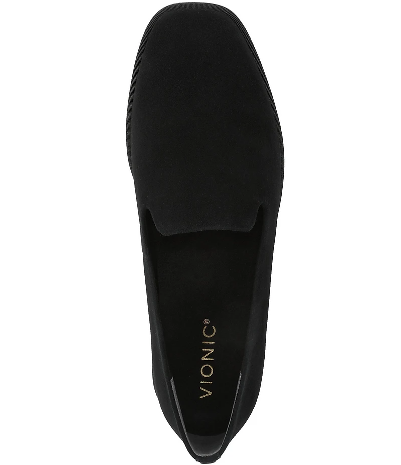 Vionic Willa 2.0 Suede Slip On Flat Loafers