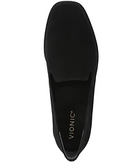 Vionic Willa 2.0 Suede Slip On Flat Loafers
