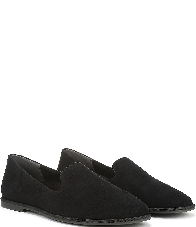 Vionic Willa 2.0 Suede Slip On Flat Loafers