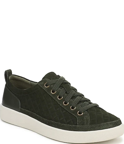 Vionic Winny Embossed Nubuck Lace Up Sneakers