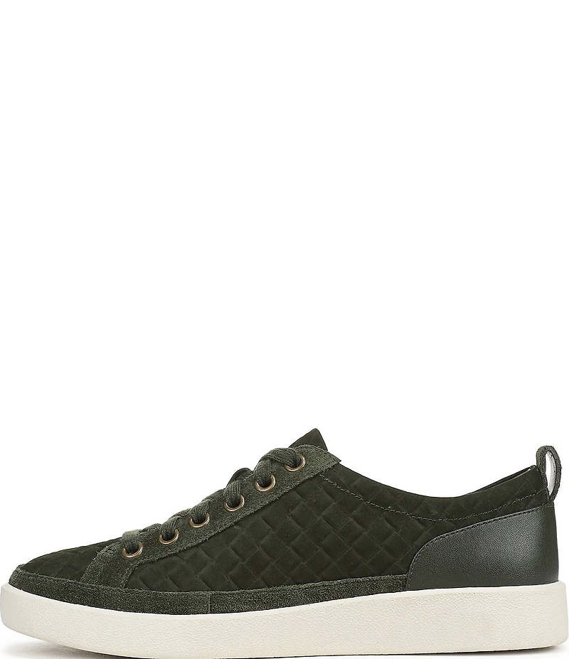 Vionic Winny Embossed Nubuck Lace Up Sneakers