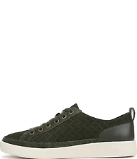 Vionic Winny Embossed Nubuck Lace Up Sneakers