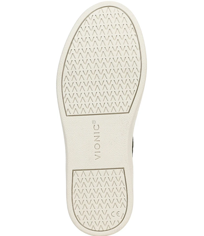 Vionic Winny Embossed Nubuck Lace Up Sneakers