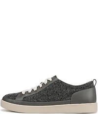 Vionic Winny Flannel Herringbone Pattern Lace Up Sneakers