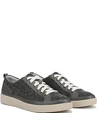 Vionic Winny Flannel Herringbone Pattern Lace Up Sneakers