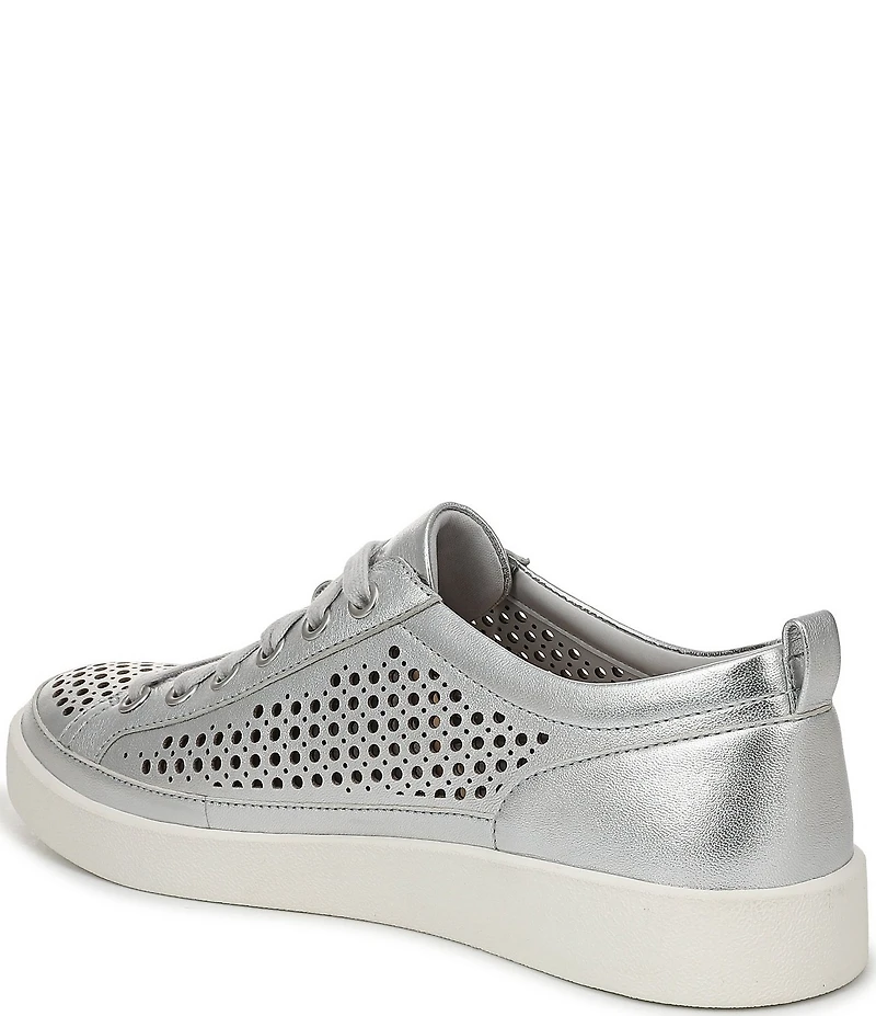 Vionic Winny Perforated Leather Lace-Up Sneakers