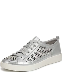 Vionic Winny Perforated Leather Lace-Up Sneakers