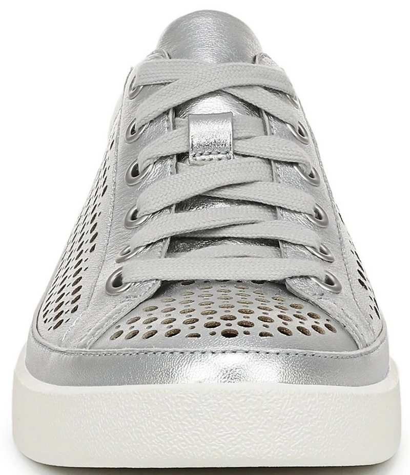 Vionic Winny Perforated Leather Lace-Up Sneakers