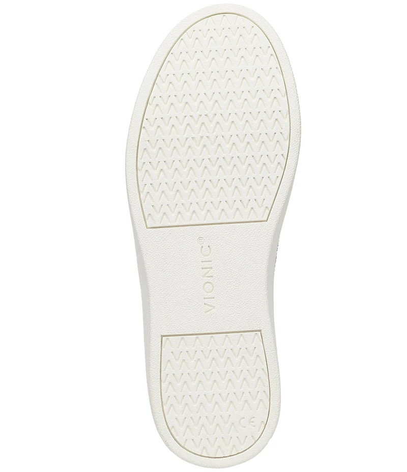 Vionic Winny Perforated Leather Lace-Up Sneakers