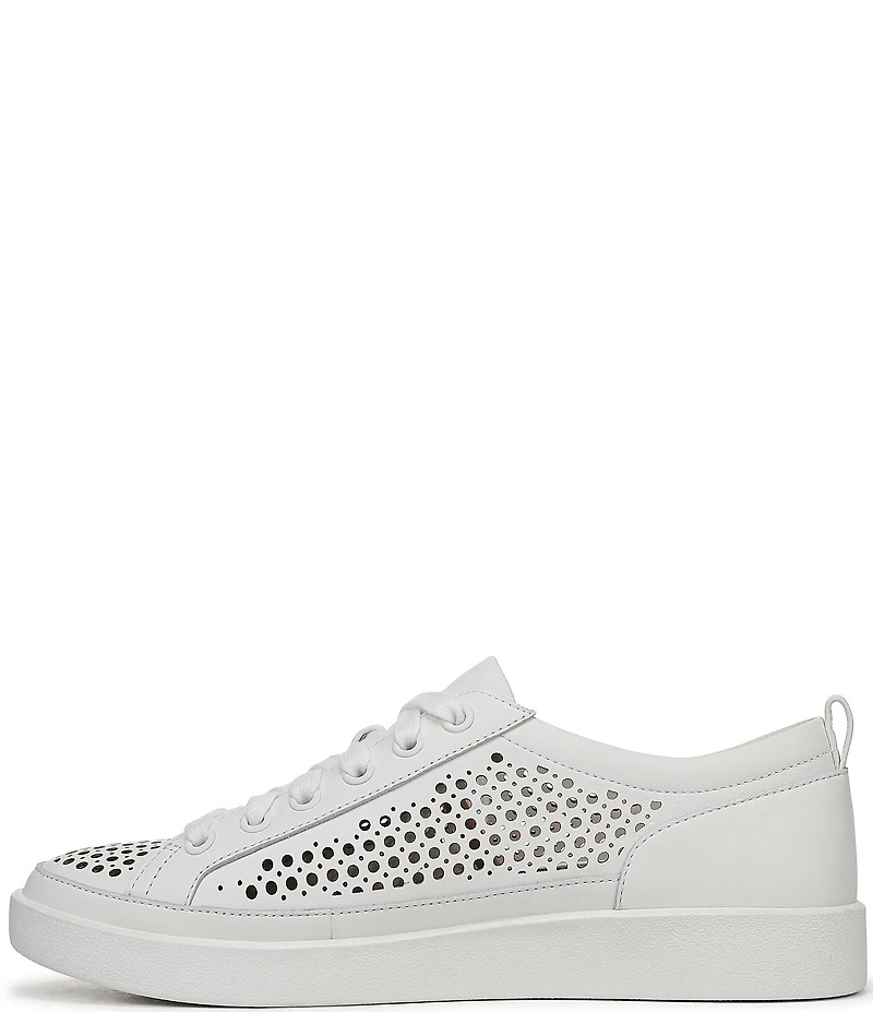 Vionic Winny Perforated Leather Lace-Up Sneakers
