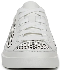 Vionic Winny Perforated Leather Lace-Up Sneakers