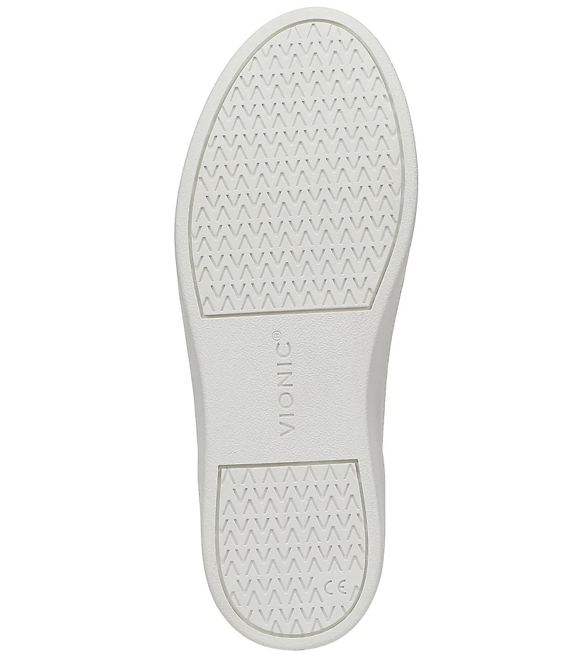 Vionic Winny Perforated Leather Lace-Up Sneakers