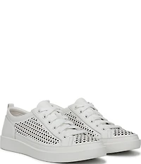 Vionic Winny Perforated Leather Lace-Up Sneakers