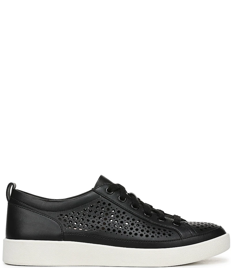 Vionic Winny Perforated Leather Lace-Up Sneakers