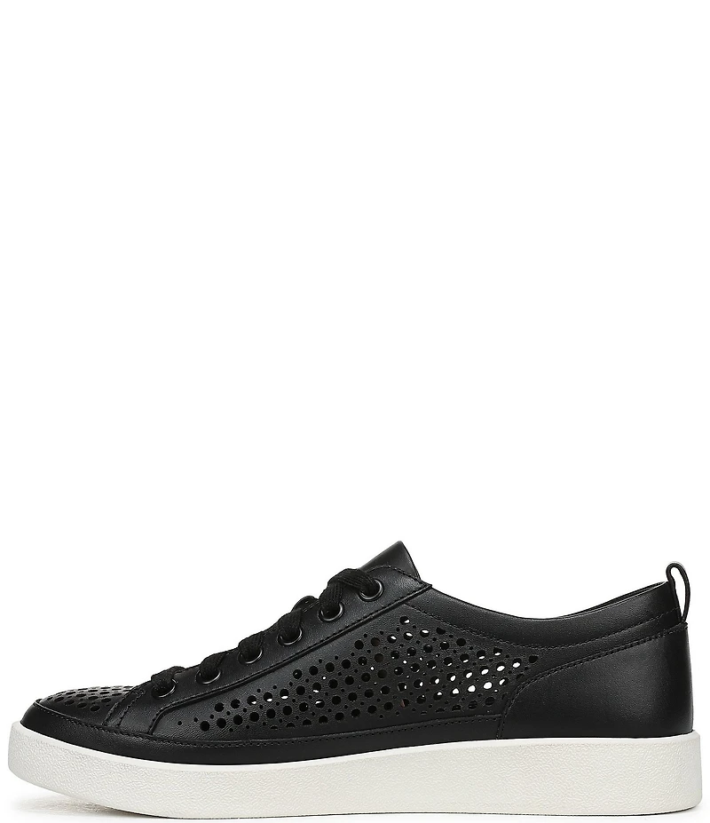 Vionic Winny Perforated Leather Lace-Up Sneakers
