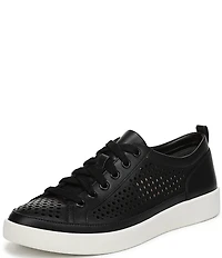 Vionic Winny Perforated Leather Lace-Up Sneakers