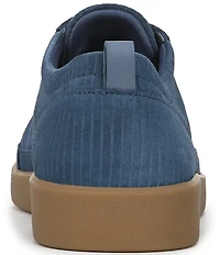 Vionic Winny Textured Suede Gum Sole Lace Up Sneakers