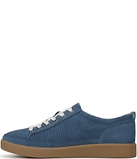 Vionic Winny Textured Suede Gum Sole Lace Up Sneakers