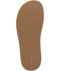 Vionic Yasmina Leather Platform Espadrille Slide Sandals