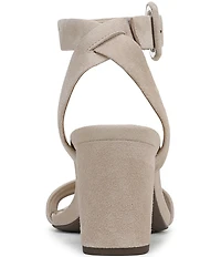 Vionic Zinfandel Suede Dress Sandals