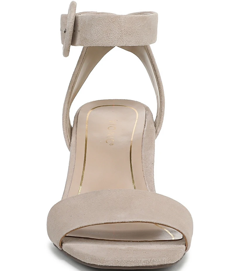 Vionic Zinfandel Suede Dress Sandals