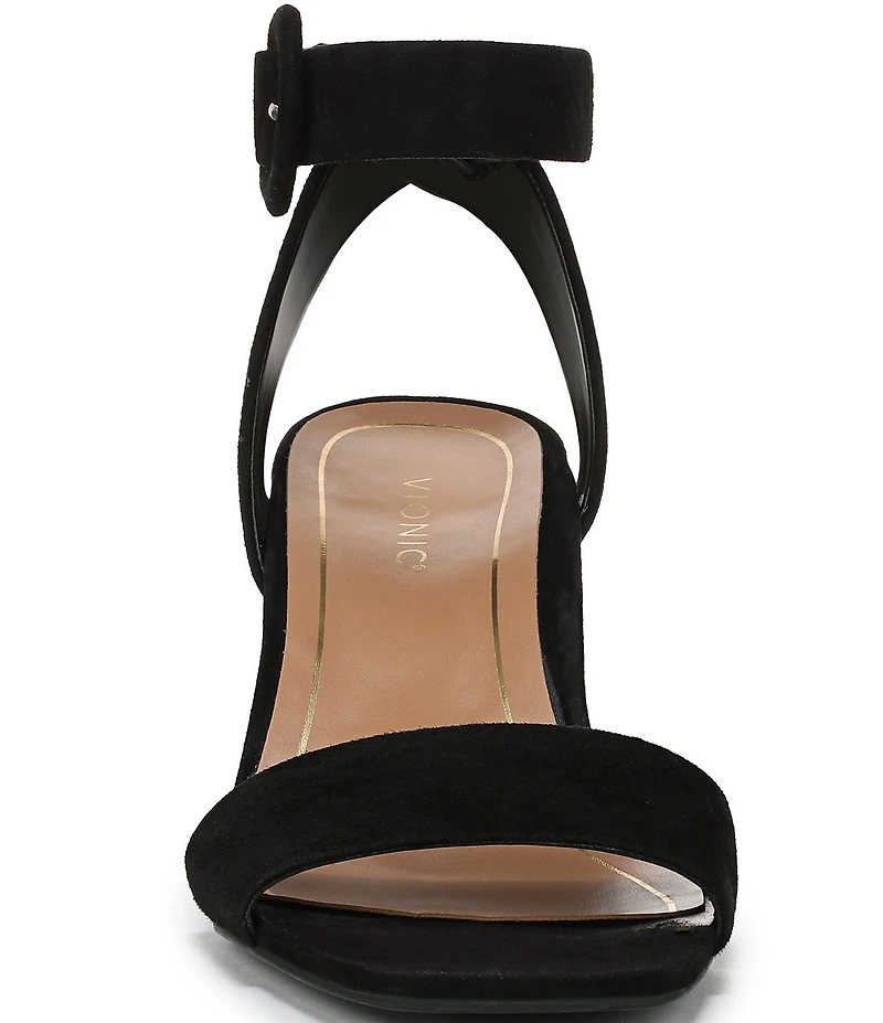 Vionic Zinfandel Suede Dress Sandals