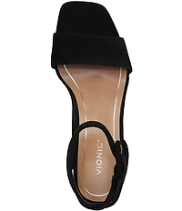 Vionic Zinfandel Suede Dress Sandals