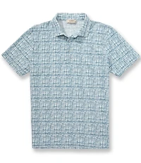 Visconti Melange Short Sleeve Polo Shirt