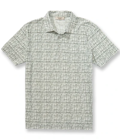 Visconti Melange Short Sleeve Polo Shirt