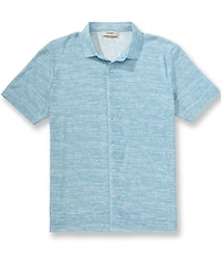 Visconti Melange Short Sleeve Woven Shirt
